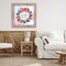 Stupell Industries God Bless America Wreath Floating Frame, design by Nicole DeCamp